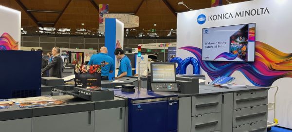 Konica Minolta had a large footprint at PacPrint edit