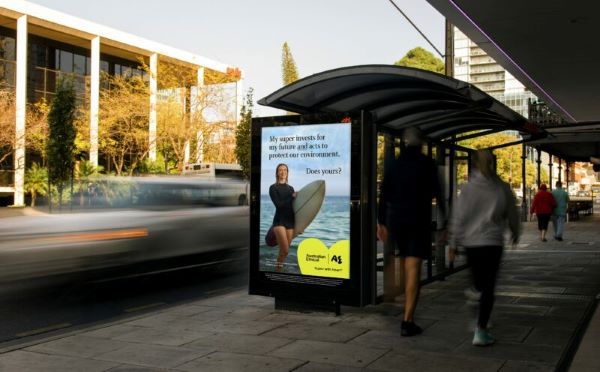 Ooh media Australian Ethical Super ad