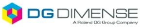DG Dimense a Roland DG Group company logo