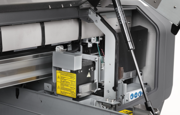 Inside the Mutoh XpertJet 661UF 19x23 UV LED Flatbed Printer