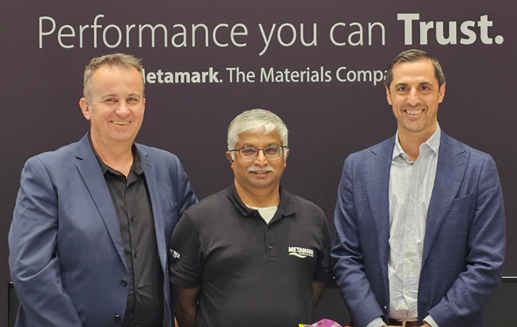 L R Steve Warn Ball Doggett Pravin Krishnan Metamark Malaysia Rob Brussolo Ball Doggett
