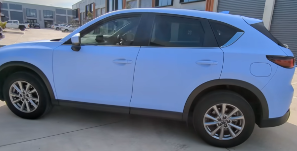 Graphic Art Mart Matte Blue vehicle