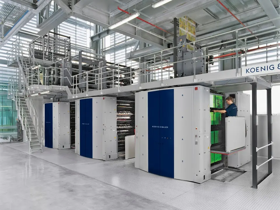 Koenig Bauer Cortina press