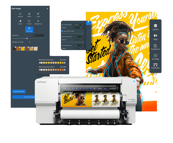 Roland DG Connect Visual Communication module