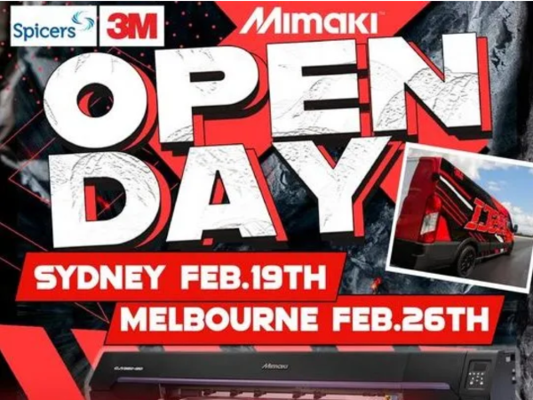 Mimaki 3M Spicers open day