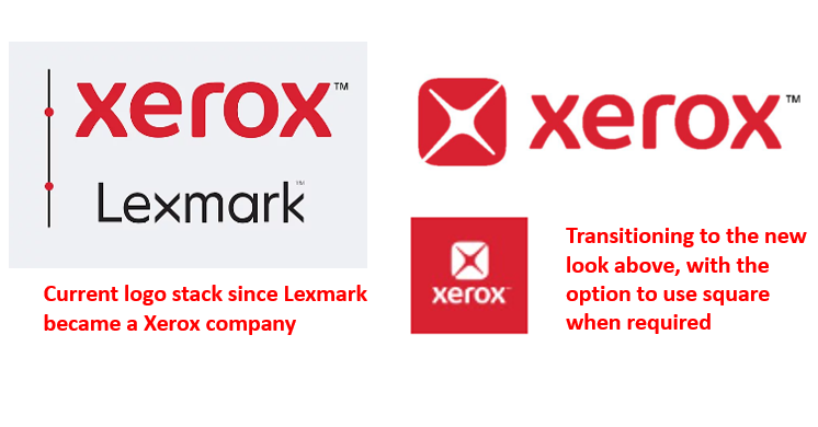 Xerox logo options
